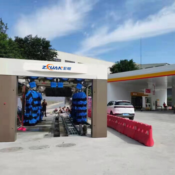 貴州全自動(dòng)洗車(chē)機(jī)大型智能毛刷洗車(chē)器廠家包安裝不傷車(chē)漆