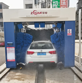 貴州全自動(dòng)洗車機(jī)大型智能毛刷洗車器廠家包安裝不傷車漆