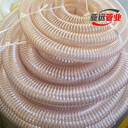 抗靜電PU鋼絲伸縮管開料機(jī)環(huán)衛(wèi)車吸塵管通風(fēng)排煙除塵耐磨風(fēng)管