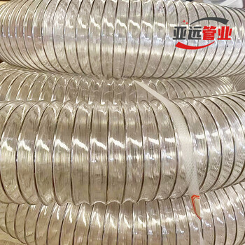內(nèi)壁光滑銅絲管食品級鋼絲軟管防靜電阻燃鋼絲管