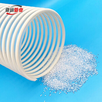 PU塑筋軟管防靜電塑筋增強(qiáng)管內(nèi)壁平滑粉塵顆粒輸送管耐磨pu塑筋管