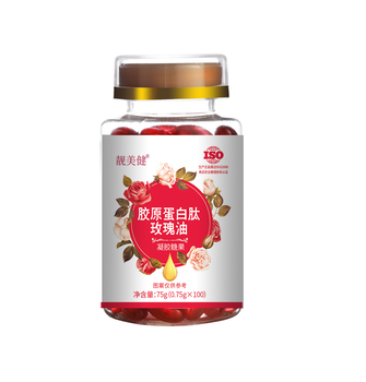 代加工OEM貼牌膠原蛋白肽玫瑰油定制