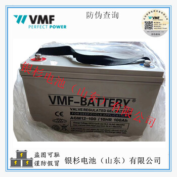 德国VMF蓄电池AGV12-100机房UPS设备电源12V-100AH铅酸蓄电