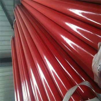 滄州管廠電纜穿線涂塑鋼管內外涂塑電纜鋼管滾涂工藝