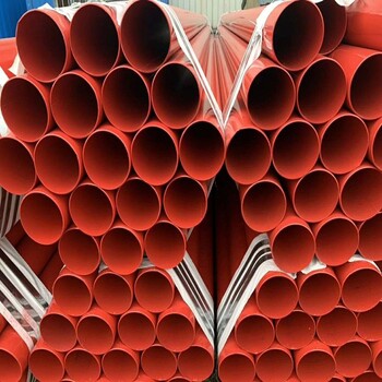 河北涂塑鋼管加工廠家大口徑涂塑管消防用內外涂塑復合鋼管