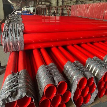 河北沧州防腐保温厂家热浸塑涂塑钢管供应给水涂塑复合钢管