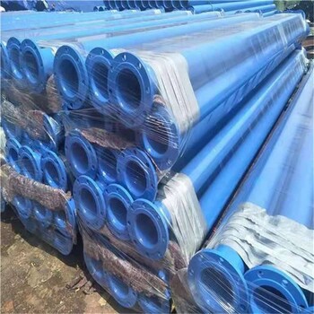 涂塑鋼管廠家承插涂塑鋼管煤礦用涂塑復(fù)合鋼管宏科華實體廠家