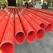 甘肃大口径给排水涂塑复合钢管消防管道涂塑钢管6米定尺
