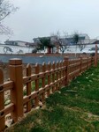 山西忻州旅游景區護欄水泥仿古護欄