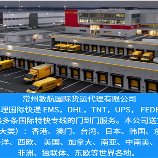 青岛DHL国际快递公司-专注青岛国际快递进出口业务所托必达