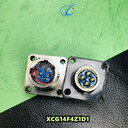 圓形連接器插頭插座XCG14T5K1P1XCG14F5K1P1接插件新品