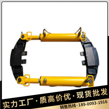 YLS-400型液壓鋼軌拉伸機-手動鋼軌推瘤機焊縫打磨機大型拉伸機