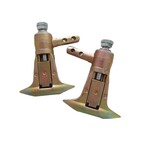 架空索道配件固定式抱索器16-24钢丝绳锻造抱索器猴车抱索器