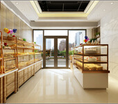郑州蛋糕店装修设计体现蛋糕的美味和香气—烘焙店装修公司