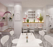 郑州奶茶店装修设计从招牌到空间规划—奶茶店装修公司