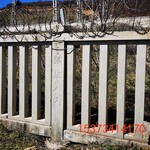 邢台铁路线路防护栅栏2014（价格优惠）高铁水泥路基护栏安装