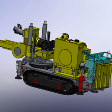 捷图/煤矿用履带式全液压钻机LPS系列ZDY4200LPS履带式液压坑道钻机