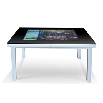 智能触摸刷卡一体机多功能触摸点餐桌互动展示触控桌