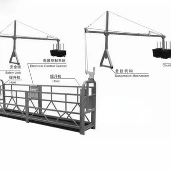 zlp630电动吊篮生产厂家-无锡建筑施工吊篮厂家