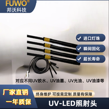 uvled点光源照射头紫外线固化机替换头小型手持led固化灯紫外线固化灯波段可选