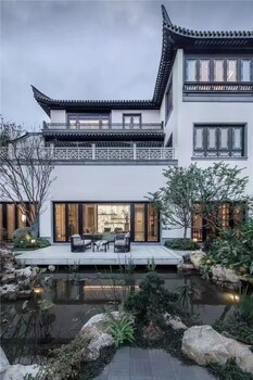 寺廟祠堂70系列焊接窗花鋁合金仿古門窗中空玻璃平開窗全國發貨