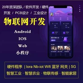app软件开发网站建设小程序开发物联网系统等