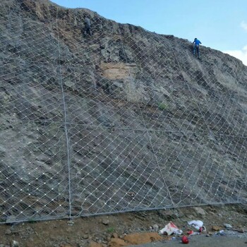  How much is the steel rope net for slope protection