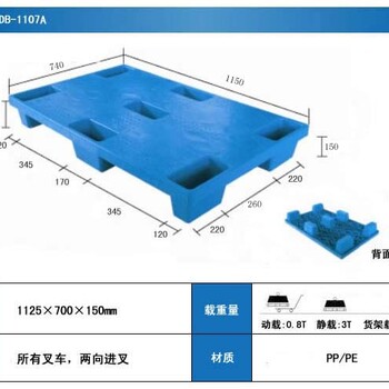 供應(yīng)塑料托盤出口用托盤1210輕型套疊托盤