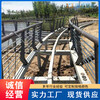 京山堤壩焊接欄桿橋梁設施防護欄安裝方法