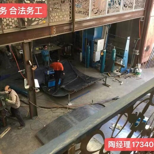 上海崇明发达国家雇主招油漆工水电工无中间差价