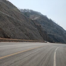 菱形钢丝绳网.道路防落石网.公路两侧拦石防护网