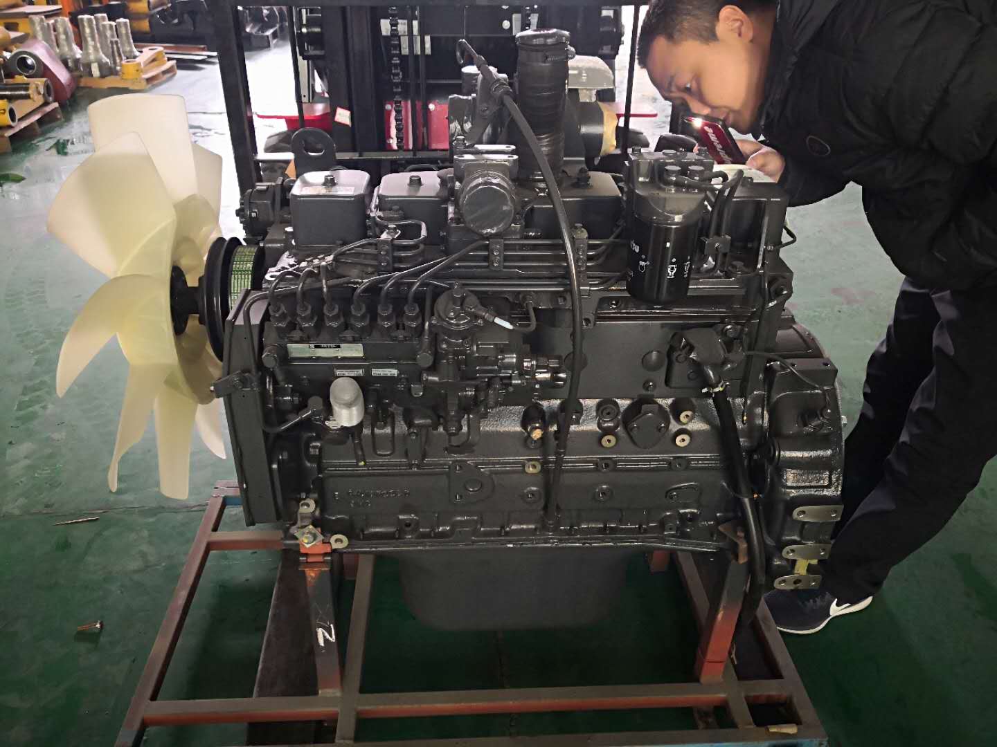 小松PC200-7发动机总成发动机四配套发动机修理包现货供应
