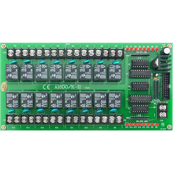 阿尔泰A16DO/K端子板带继电器状态指示灯