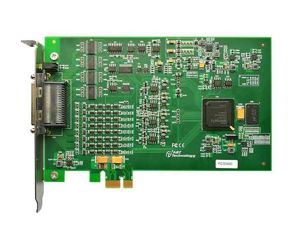PCIe5642模拟量labview采集卡64路AD采集波形输出阿尔泰