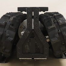 履带机器人底盘管道底盘履带可变形管道清淤排涝机器人