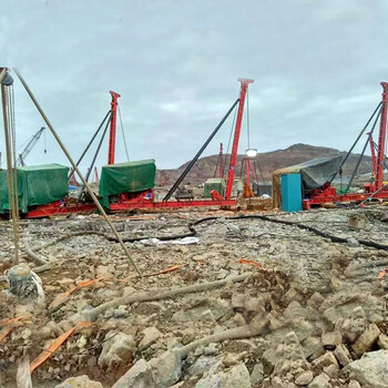 永威機(jī)械沖孔打樁機(jī)沖擊鉆，出售