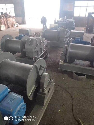 重型牽引葫蘆外掛齒輪式加重慢速帶離合建筑多功能卷揚機
