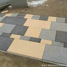 四川道路彩色陶瓷透水砖江苏陶瓷颗粒透水砖生态仿石材陶瓷透水砖