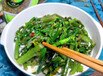 武汉洪山菜苔清炒做法新鲜上市的洪山菜苔又脆又甜