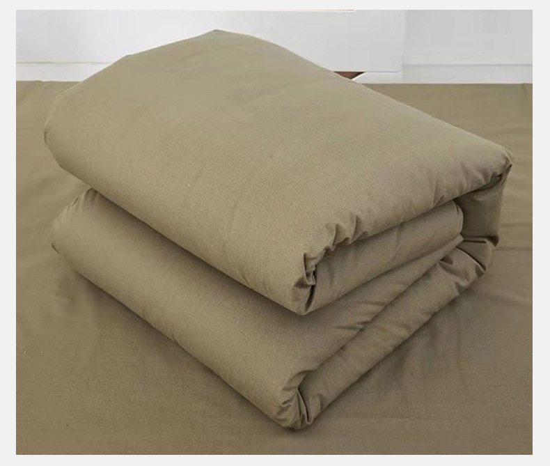 厂家2023监所劳保被褥精选棉芯可定制可直发被褥整套