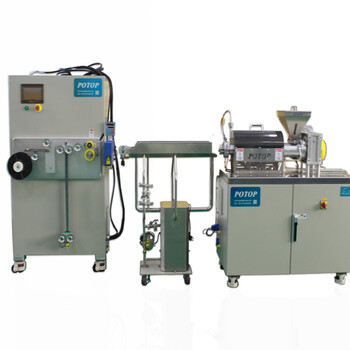  POTOP common small 3d wire extruder wire drawing line extrusion experimental machine SESL-20/02