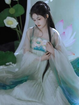 西安古裝漢服出租圖片-陜西西安古裝漢服出租-西安漢服出租化妝