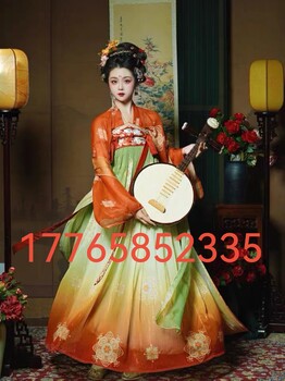 西安景點新款漢服出租-新款兒童漢服拍照圖片-漢服出租價格