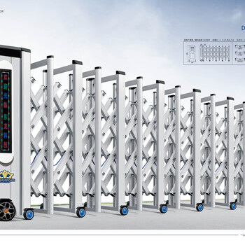 忻州工业大门电动伸缩门厂家_悬浮门段滑门支持定制
