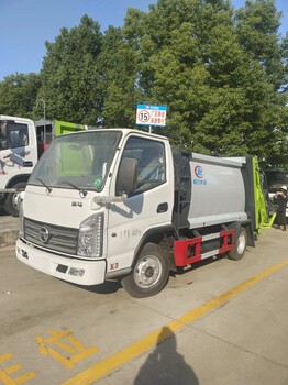 藍(lán)牌壓縮垃圾車多少錢一輛廠家全國聯(lián)保