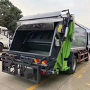 12方后掛桶式壓縮垃圾車(chē)用于生活垃圾