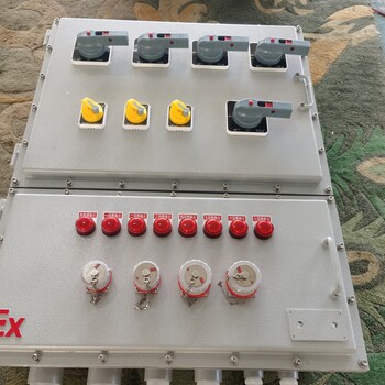 BJX隔爆型防爆箱非標(biāo)定制防爆空箱防爆模塊箱