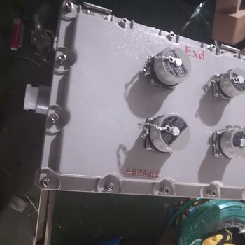 金防电器BXX51-4/32K63板焊接防爆双电源箱来图定做