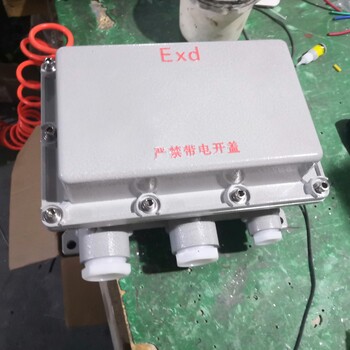 金防電器2鈕2燈防爆控制按鈕箱