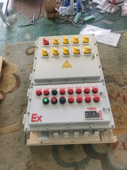 金防電器2鈕2燈防爆控制按鈕箱